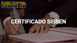 Descargar tu Certificado Sisbén online